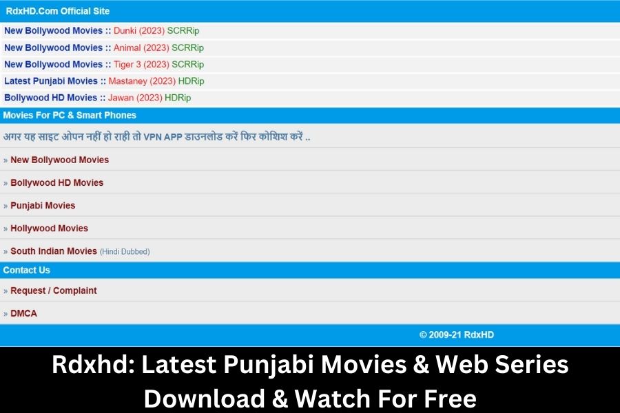 Rdxhd: Latest Punjabi Movies & Web Series Download & Watch For Free