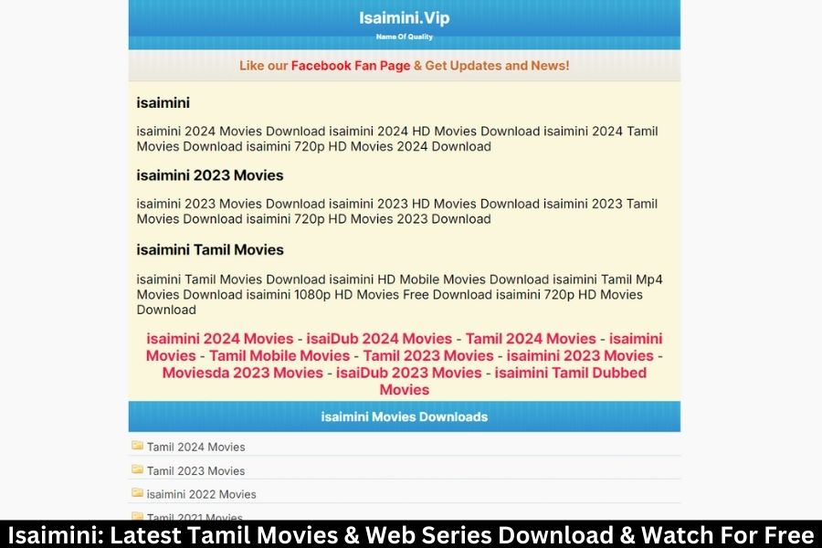 Isaimini: Latest Tamil Movies & Web Series Download & Watch For Free