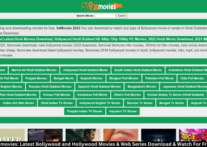 9xmovies: Latest Bollywood and Hollywood Movies & Web Series Download & Watch For Free