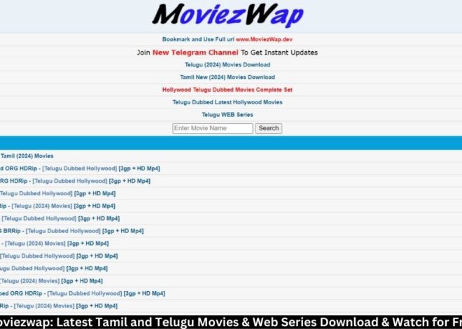 Moviezwap: Latest Tamil and Telugu Movies & Web Series Download & Watch for Free