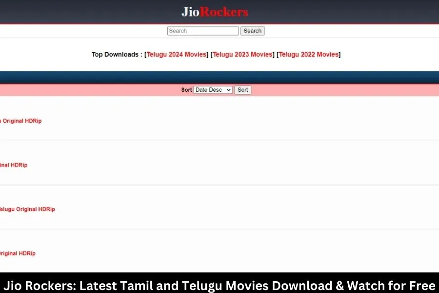 Jio Rockers: Latest Tamil and Telugu Movies Download & Watch for Free