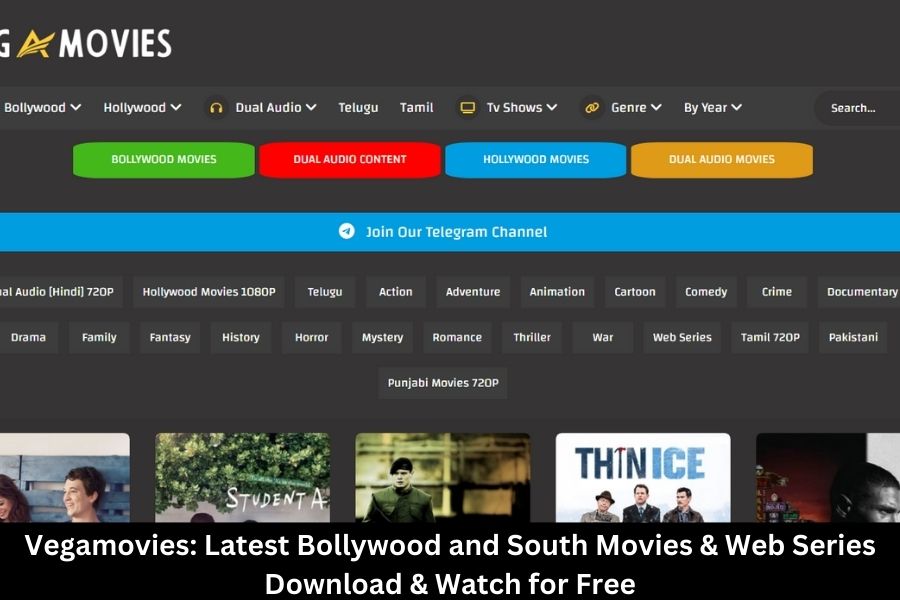 Vegamovies: Latest Bollywood and South Movies & Web Series Download & Watch for Free