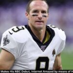 Drew Brees Makes His NBC Debut, Internet Amazed by means of His New Hair