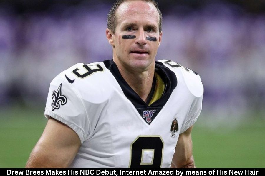 Drew Brees Makes His NBC Debut, Internet Amazed by means of His New Hair