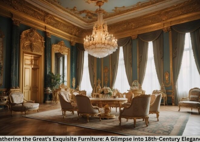 Catherine the Great’s Exquisite Furniture: A Glimpse into 18th-Century Elegance